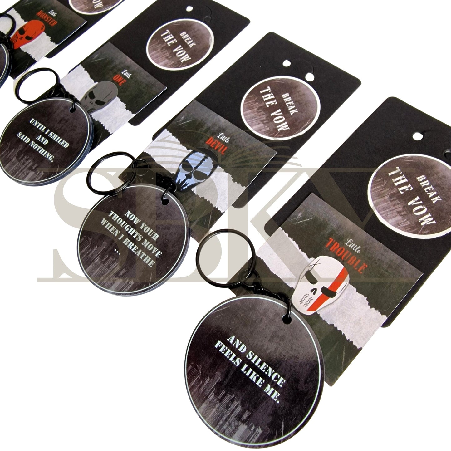 "Black Mask" Keychain