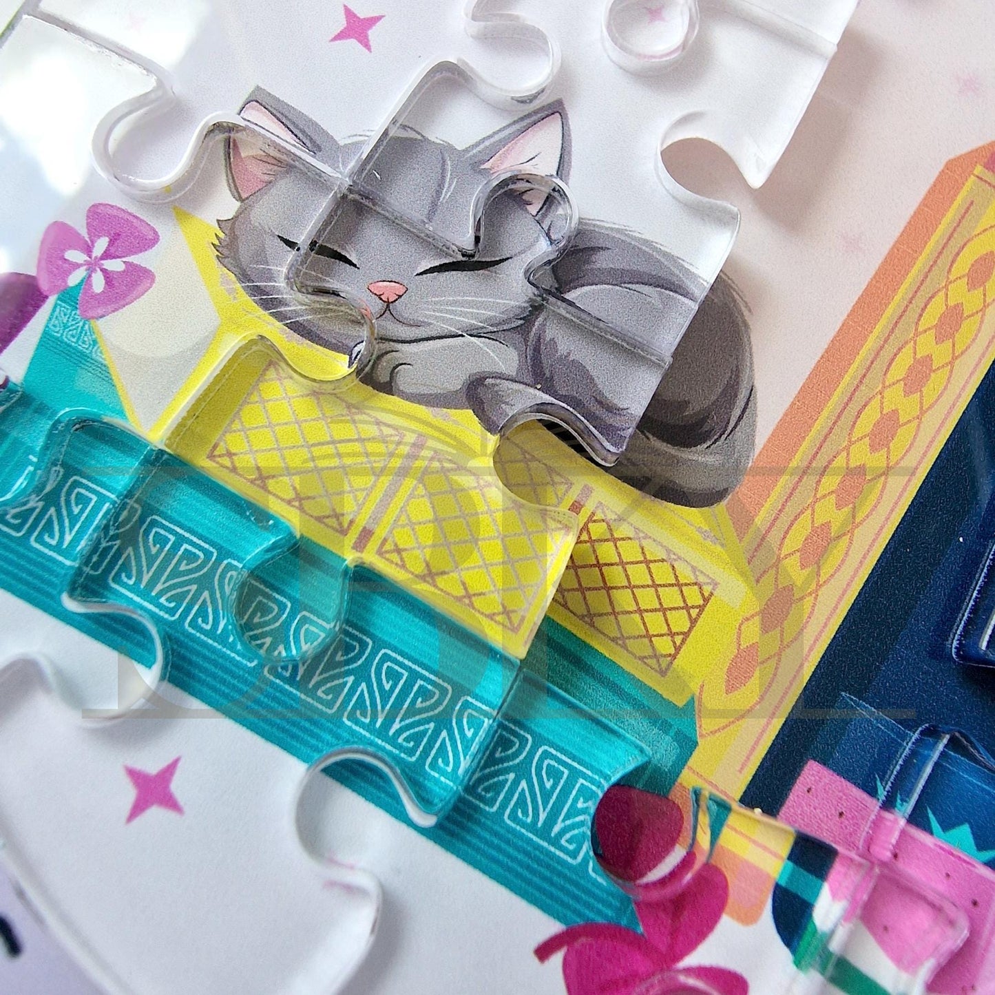 "Reality Is Overrated" Puzzle Coaster