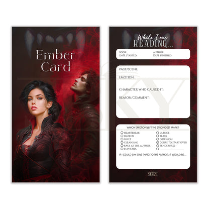 Ember Card "Wings of Night" - Reading Emotion Tracker