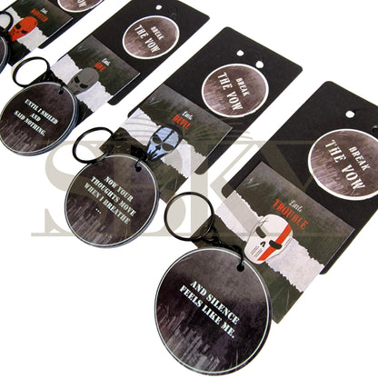 "Black Mask" Keychain