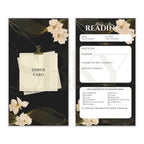 Ember Card "Golden Bloom" - Reading Emotion Tracker
