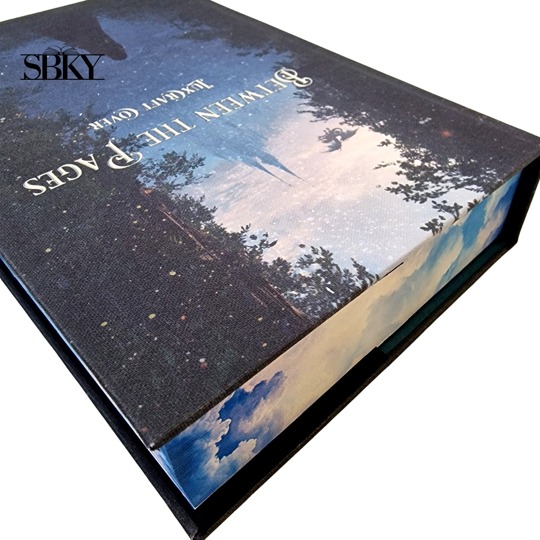 LuxCraft Canvas Book Cover - “Between the Pages”