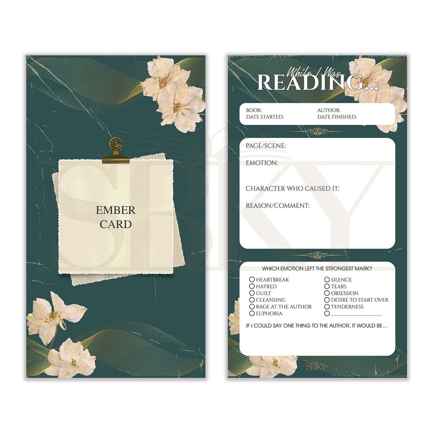 Ember Card Bundle – Bloom Aesthetic Collection (Set of 5)