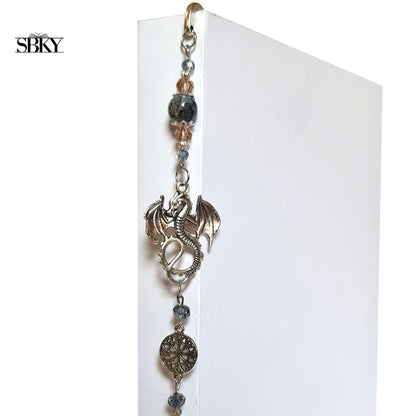 Dragon & Sword Handmade Jewelry Bookmark