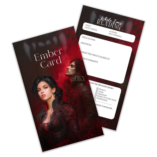 Ember Card "Wings of Night" - Reading Emotion Tracker