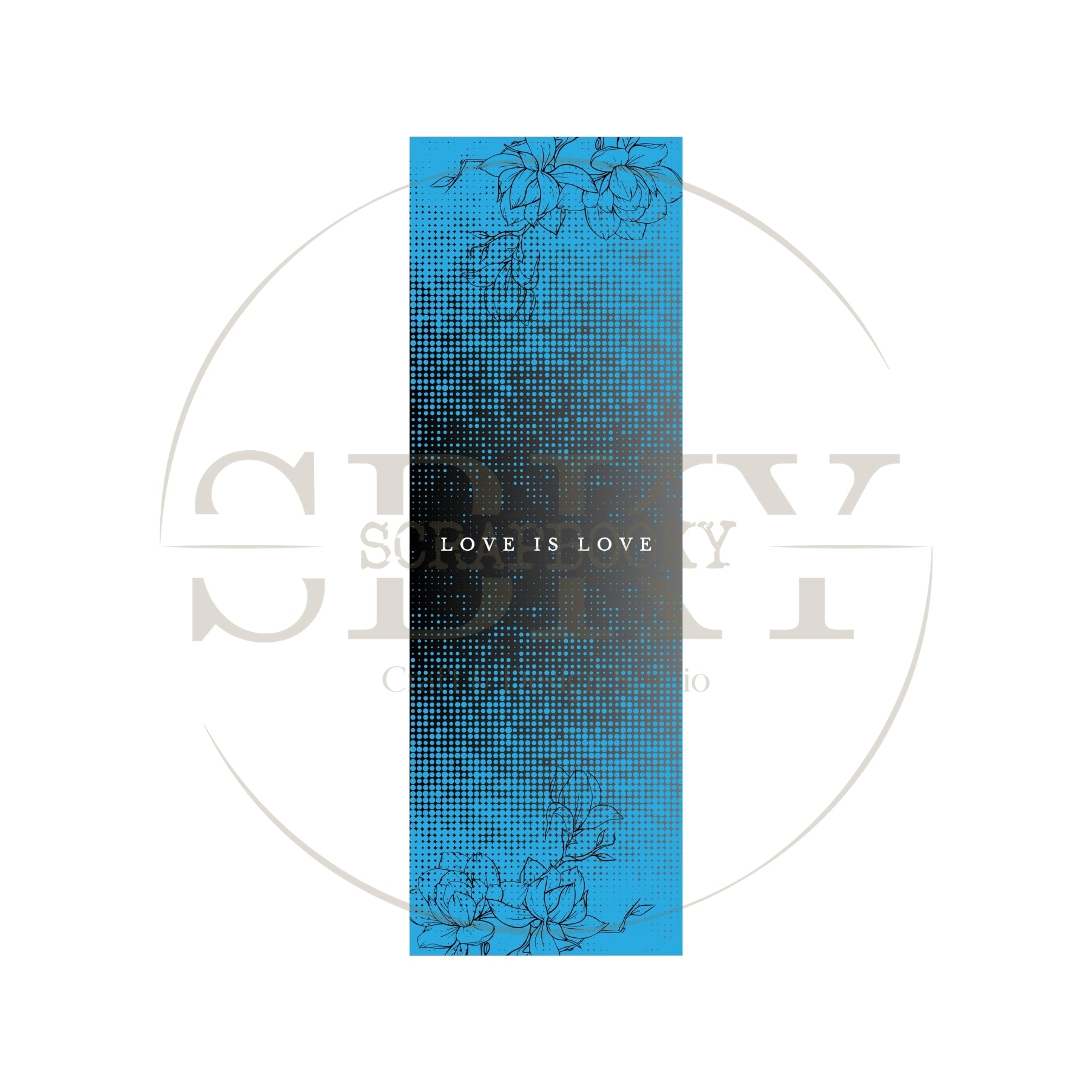 "I`m Reading Here" Paper Bookmark