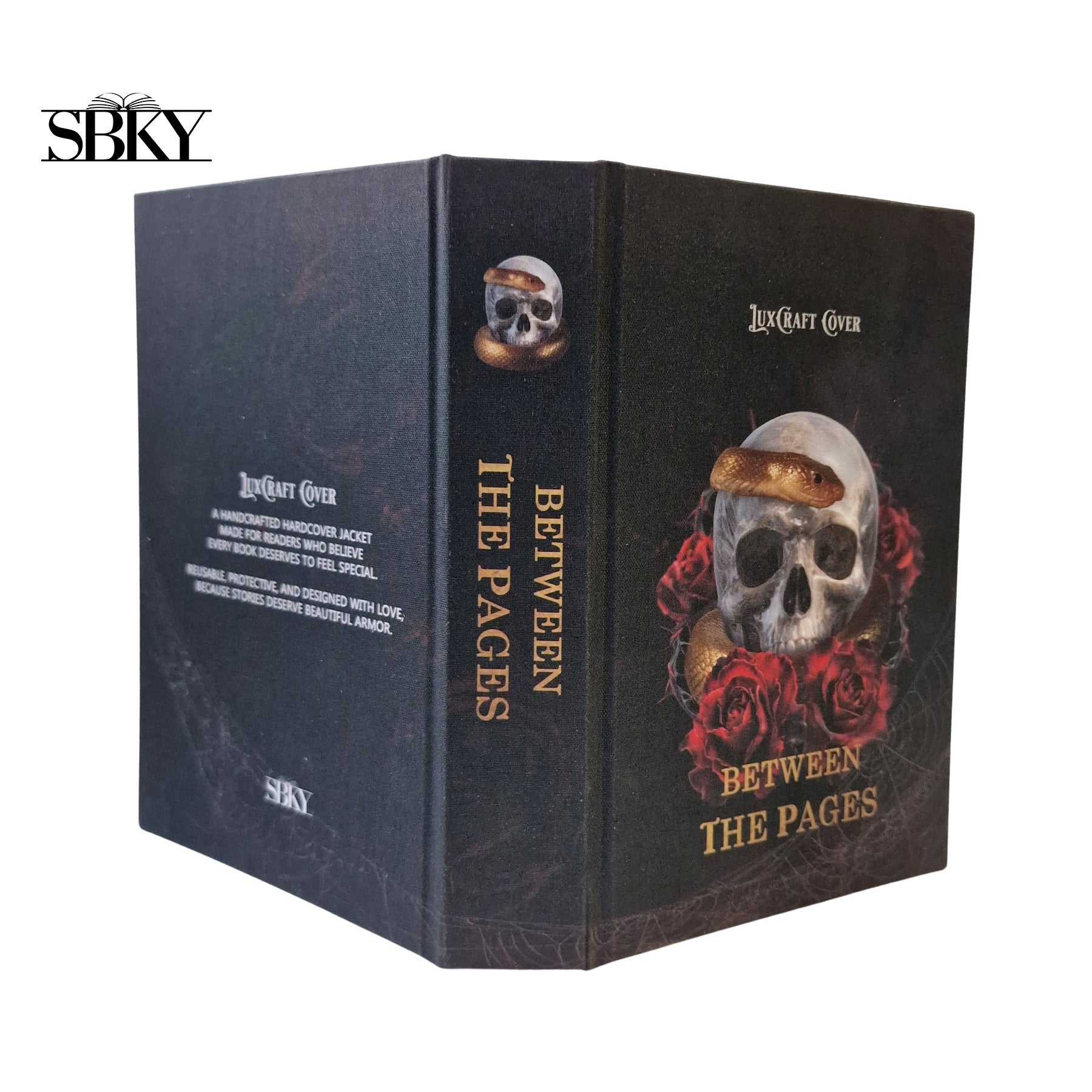 LuxCraft Canvas Book Cover - “Dark Romance”