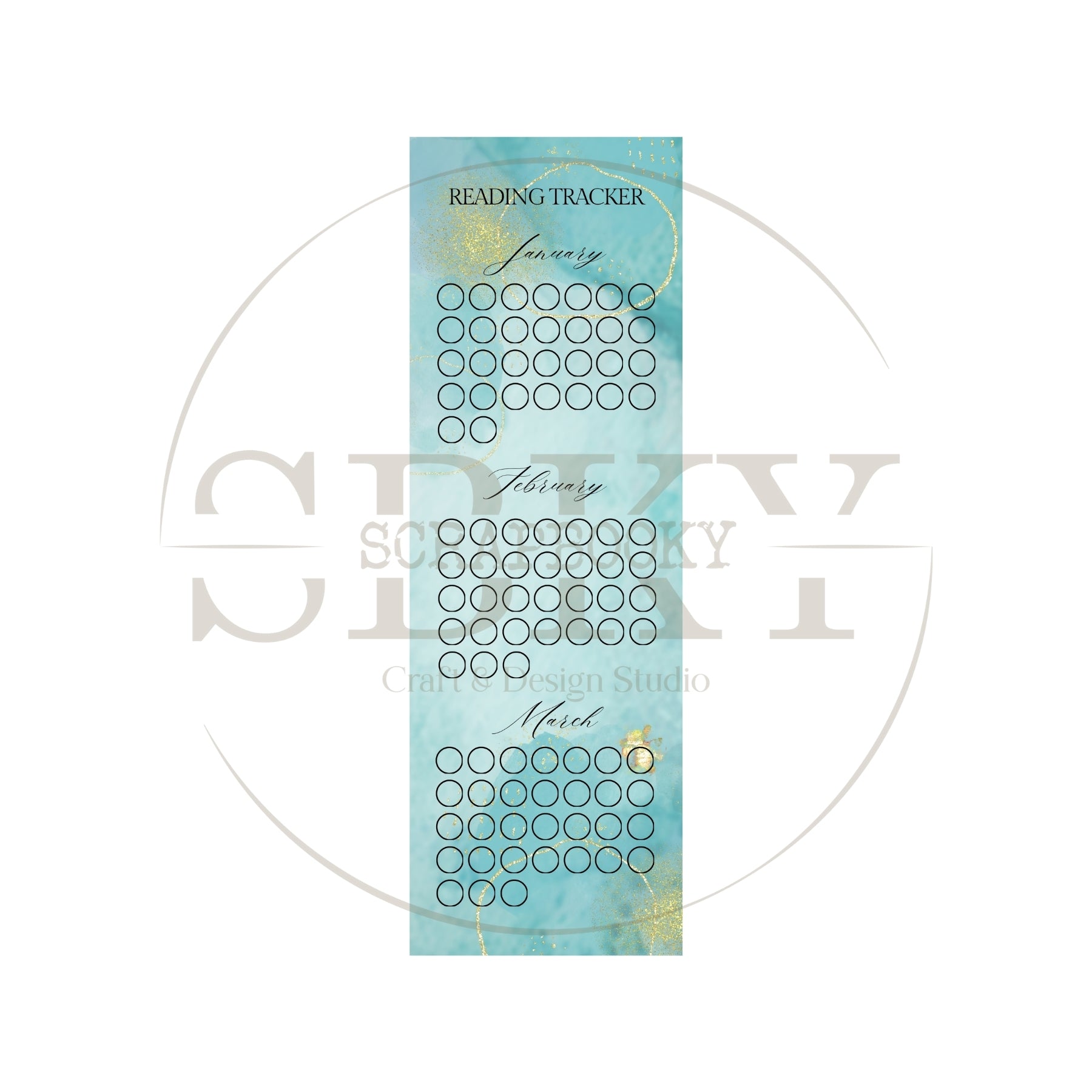 "Book Is Important..." Paper Bookmark & Tracker