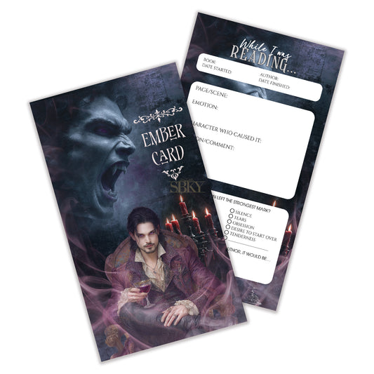 Ember Card "Crimson Thirst" - Reading Emotion Tracker