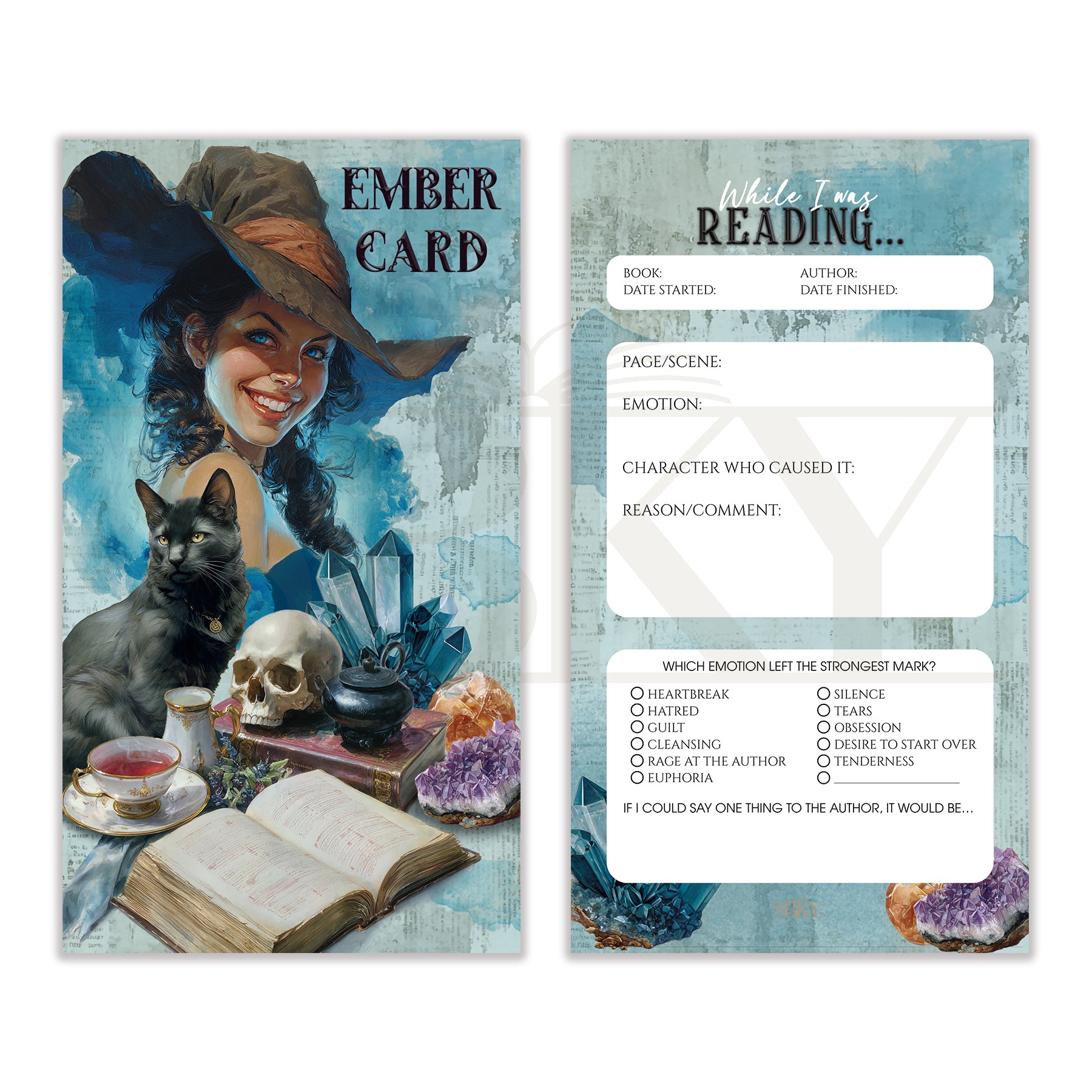 Ember Card "Witch’s Brew" - Reading Emotion Tracker