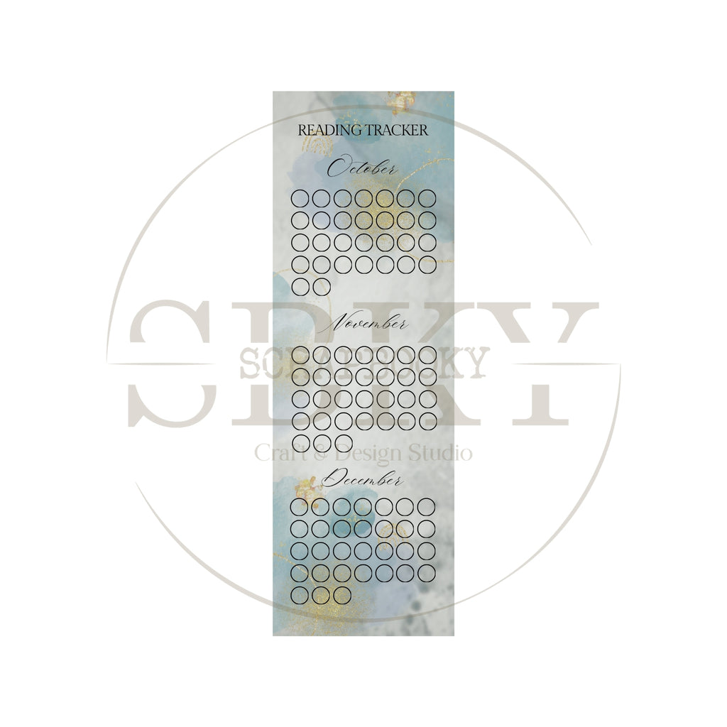 "Keep Reading" Paper Bookmark & Tracker