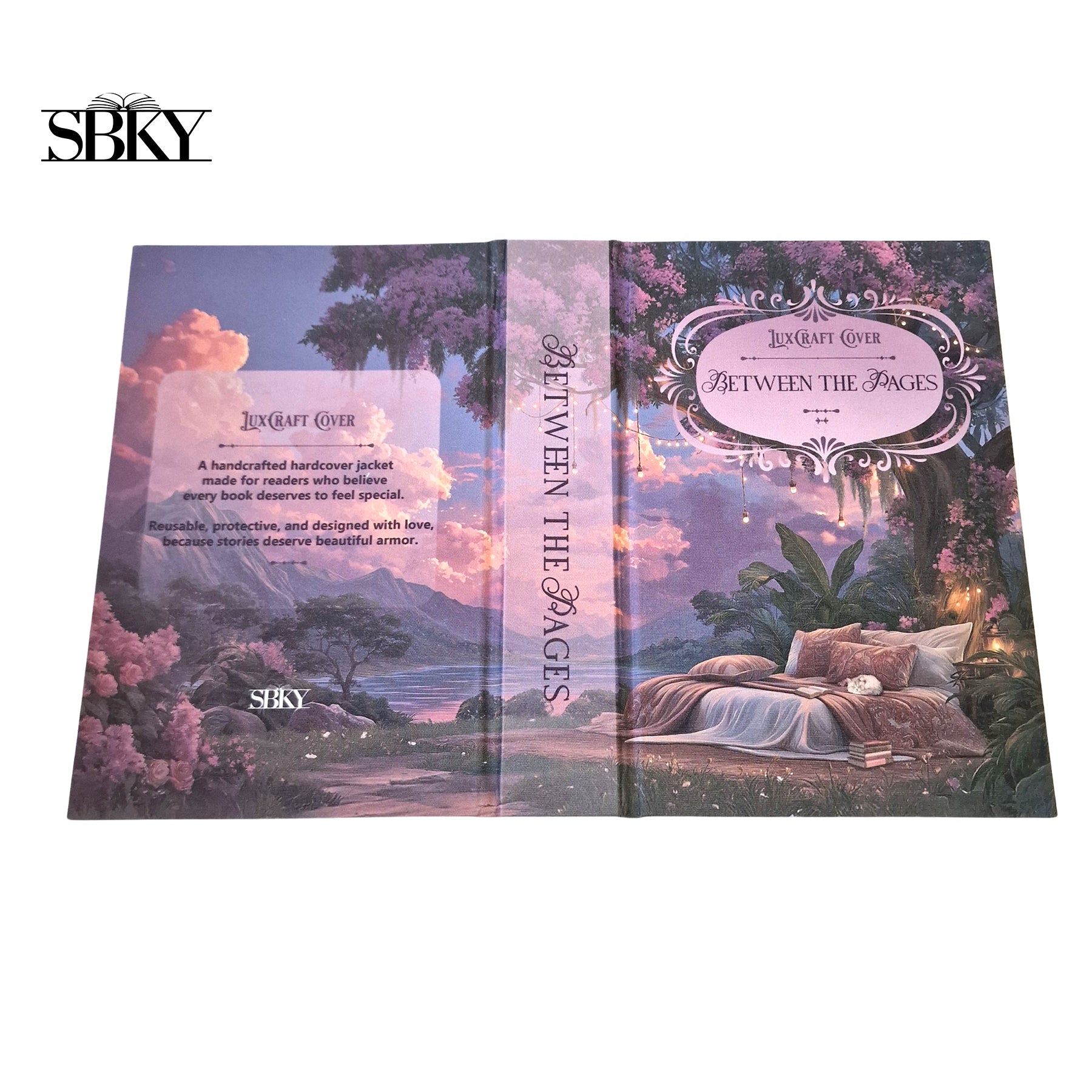 LuxCraft Canvas Book Cover - “Twilight Haven”