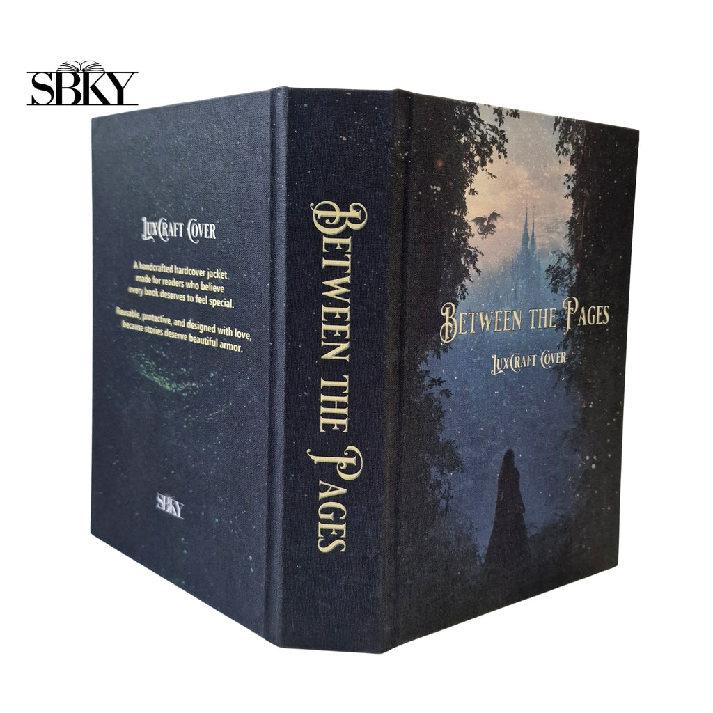 LuxCraft Canvas Book Cover - “Between the Pages”