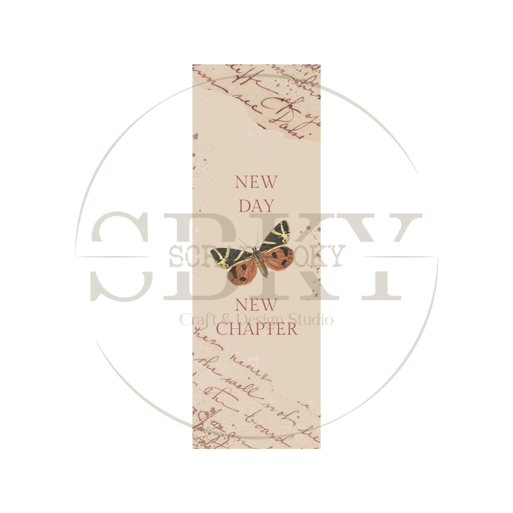 "New Day" Paper Bookmark