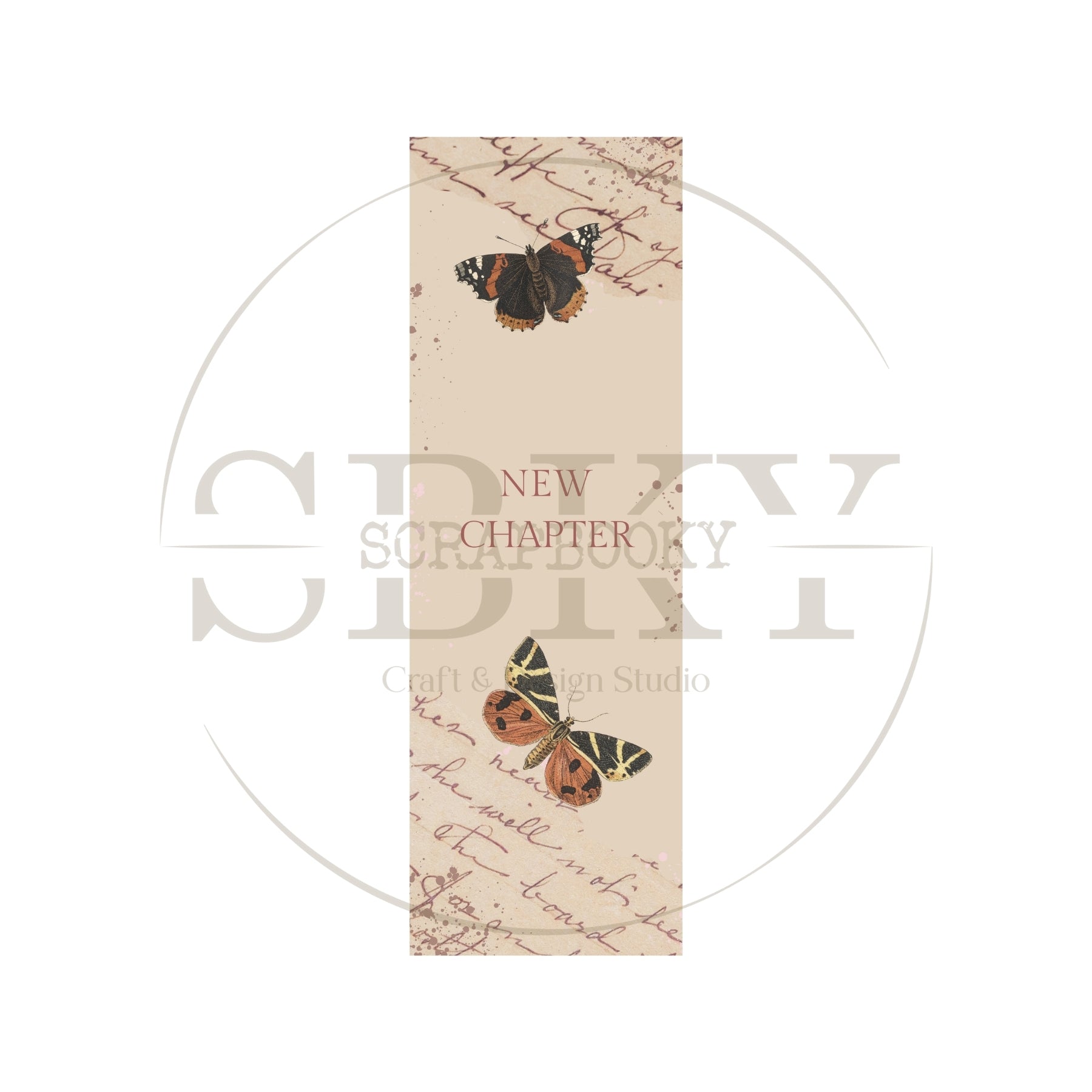 "New Day" Paper Bookmark