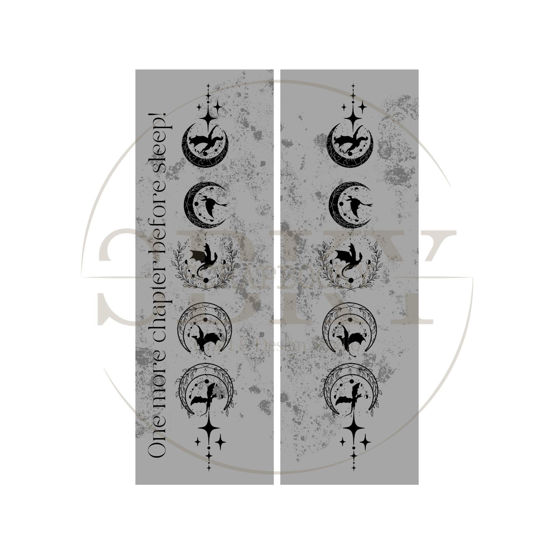 "One More Chapter" Paper Bookmark