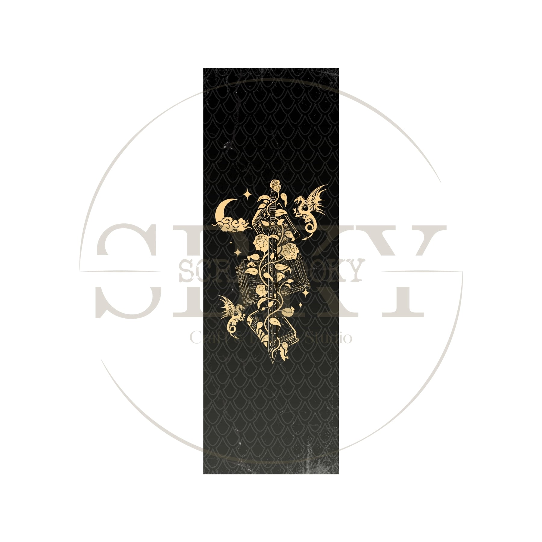 "Take a deep breath..." Paper Bookmark