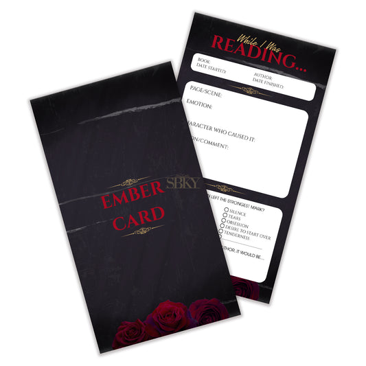 Ember Card "Scarlet Silence" - Reading Emotion Tracker