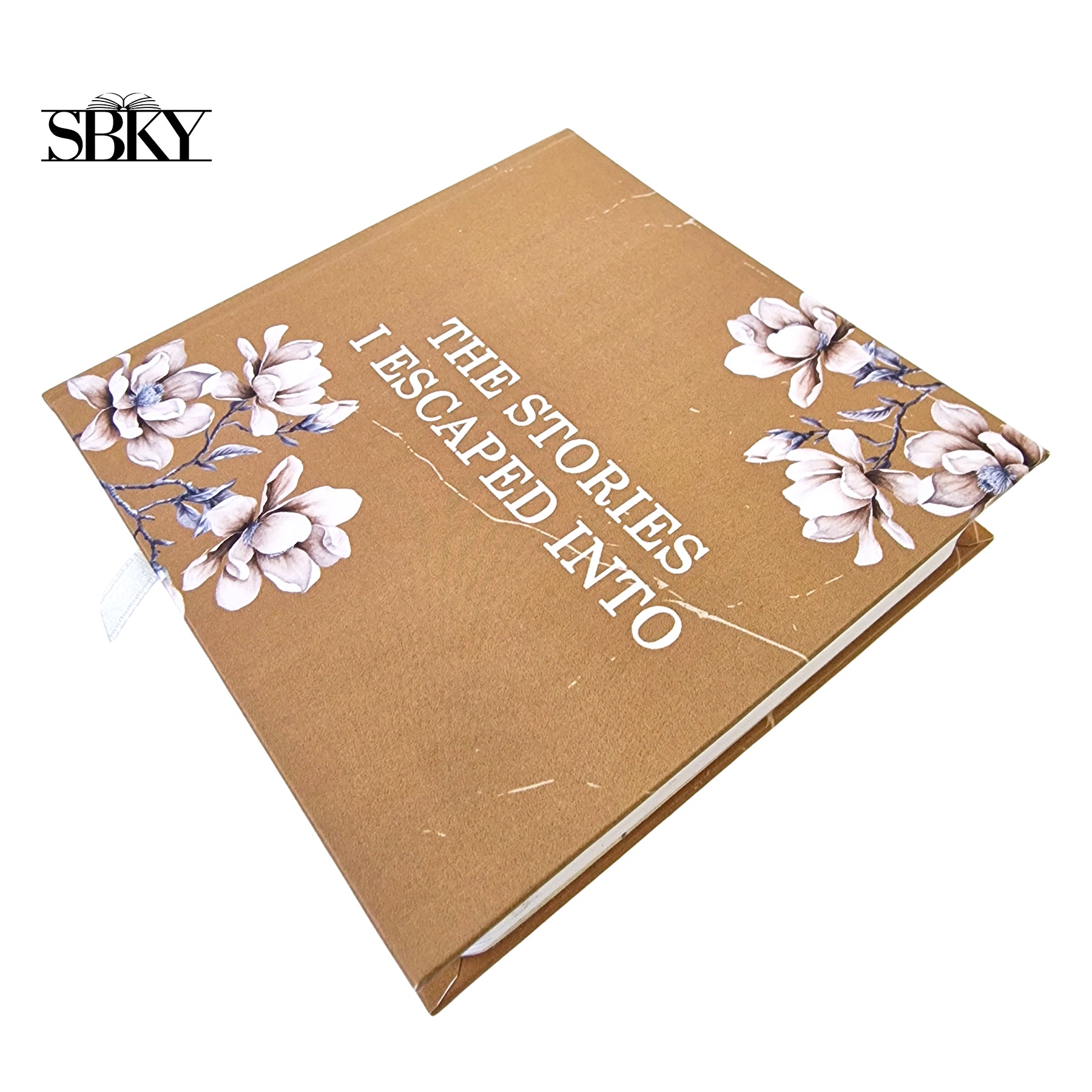 The Stories I Escaped Into - Handbound Reading Journal (Hardcover, 200 Pages)