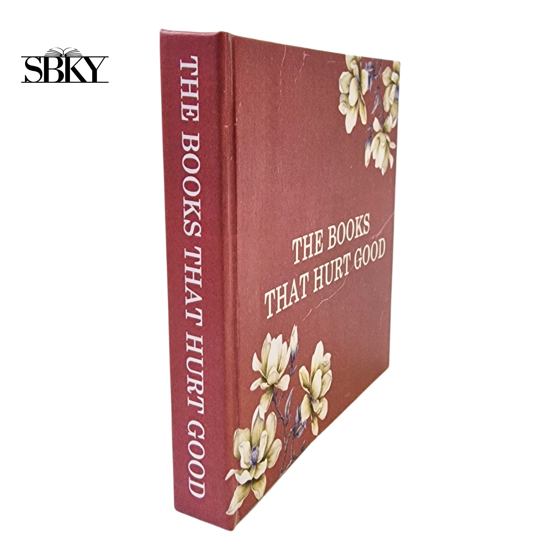 The Books That Hurt Good - Handbound Reading Journal (Hardcover, 200 Pages)