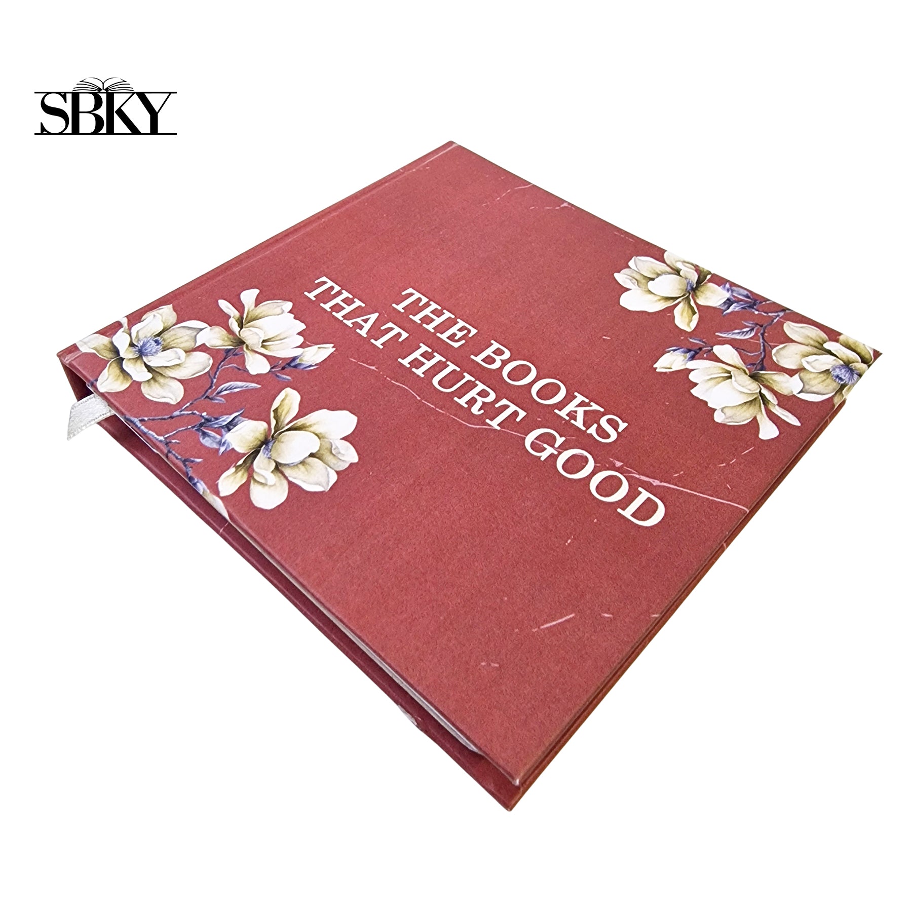 The Books That Hurt Good - Handbound Reading Journal (Hardcover, 200 Pages)