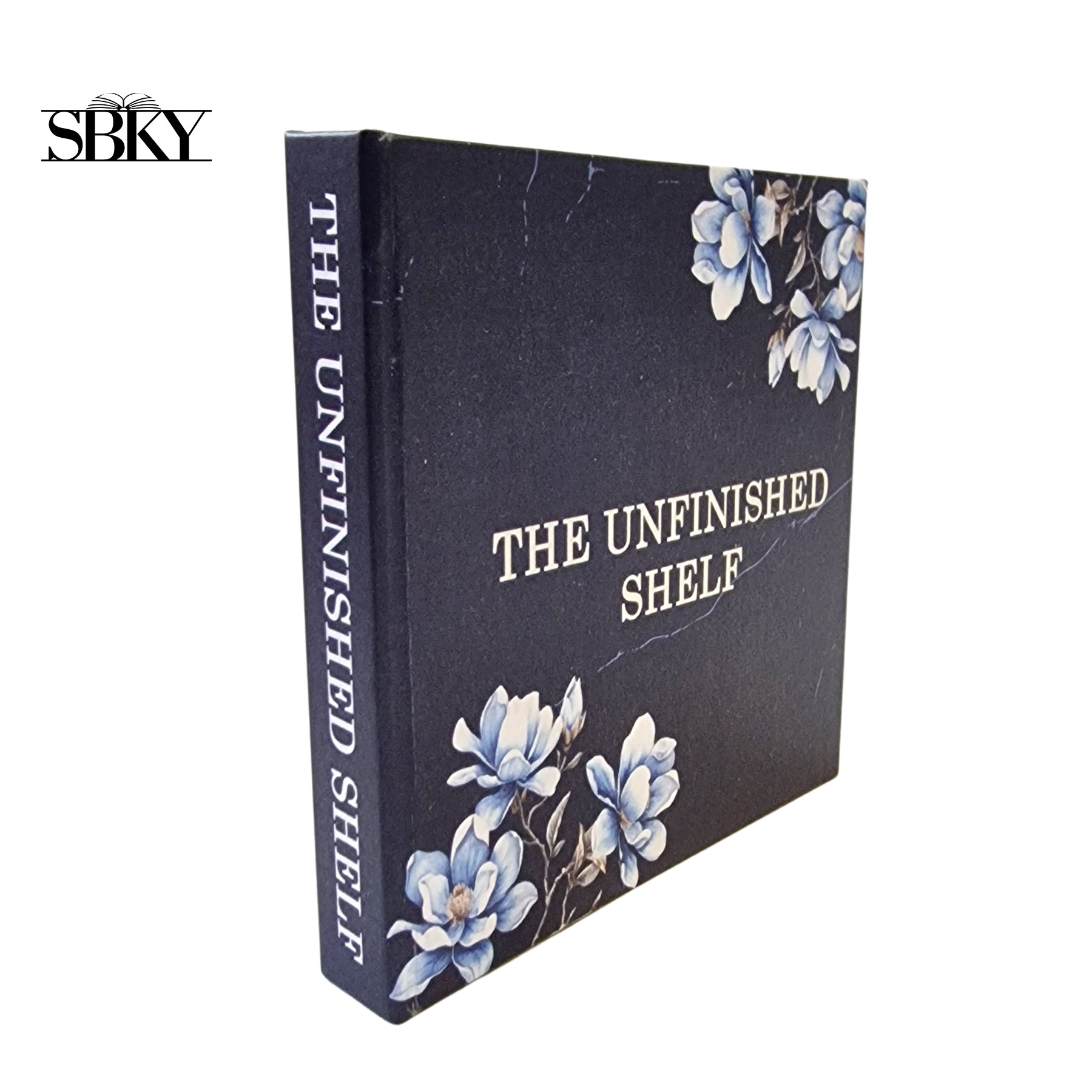 The Unfinished Shelf - Handbound Reading Journal (Hardcover, 200 Pages)