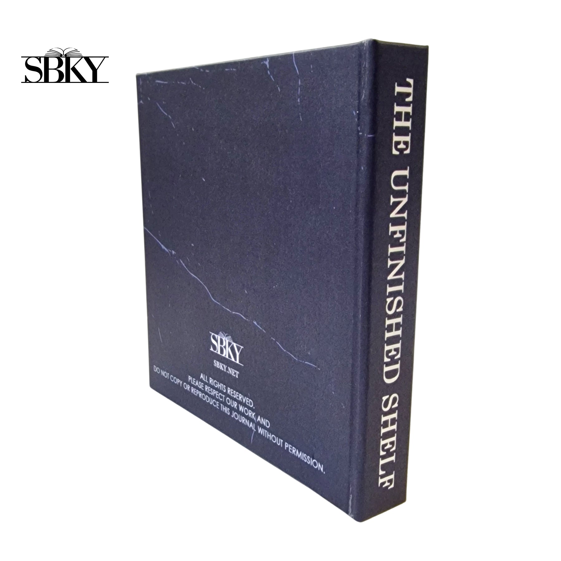 The Unfinished Shelf - Handbound Reading Journal (Hardcover, 200 Pages)