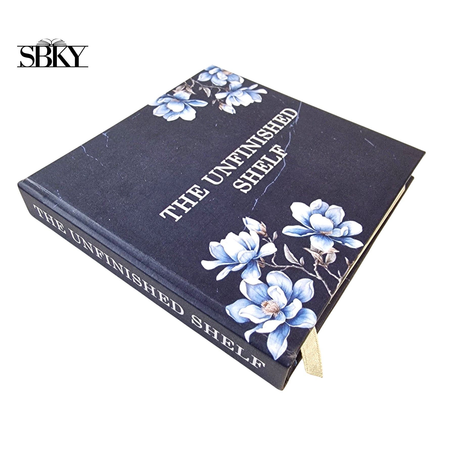 The Unfinished Shelf - Handbound Reading Journal (Hardcover, 200 Pages)