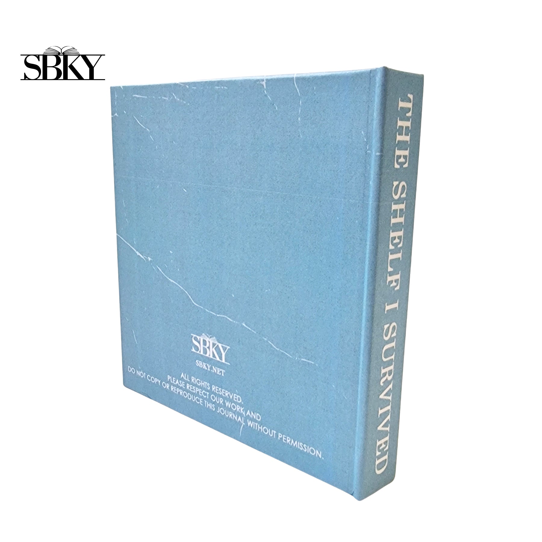 The Shelf I Survived - Handbound Reading Journal (Hardcover, 200 Pages)