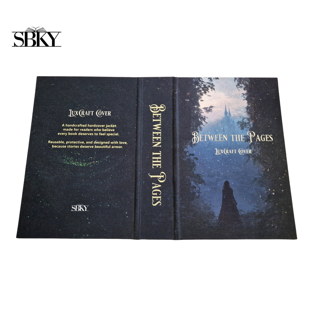 LuxCraft Canvas Book Cover - “Between the Pages”