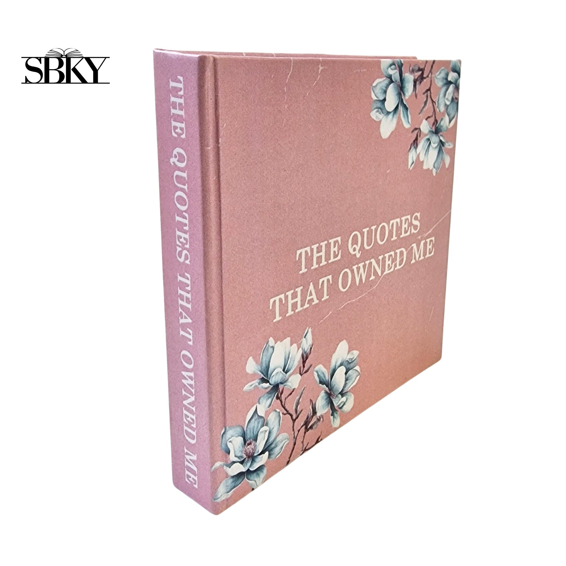 The Quotes That Owned Me - Handbound Reading Journal (Hardcover, 200 Pages)