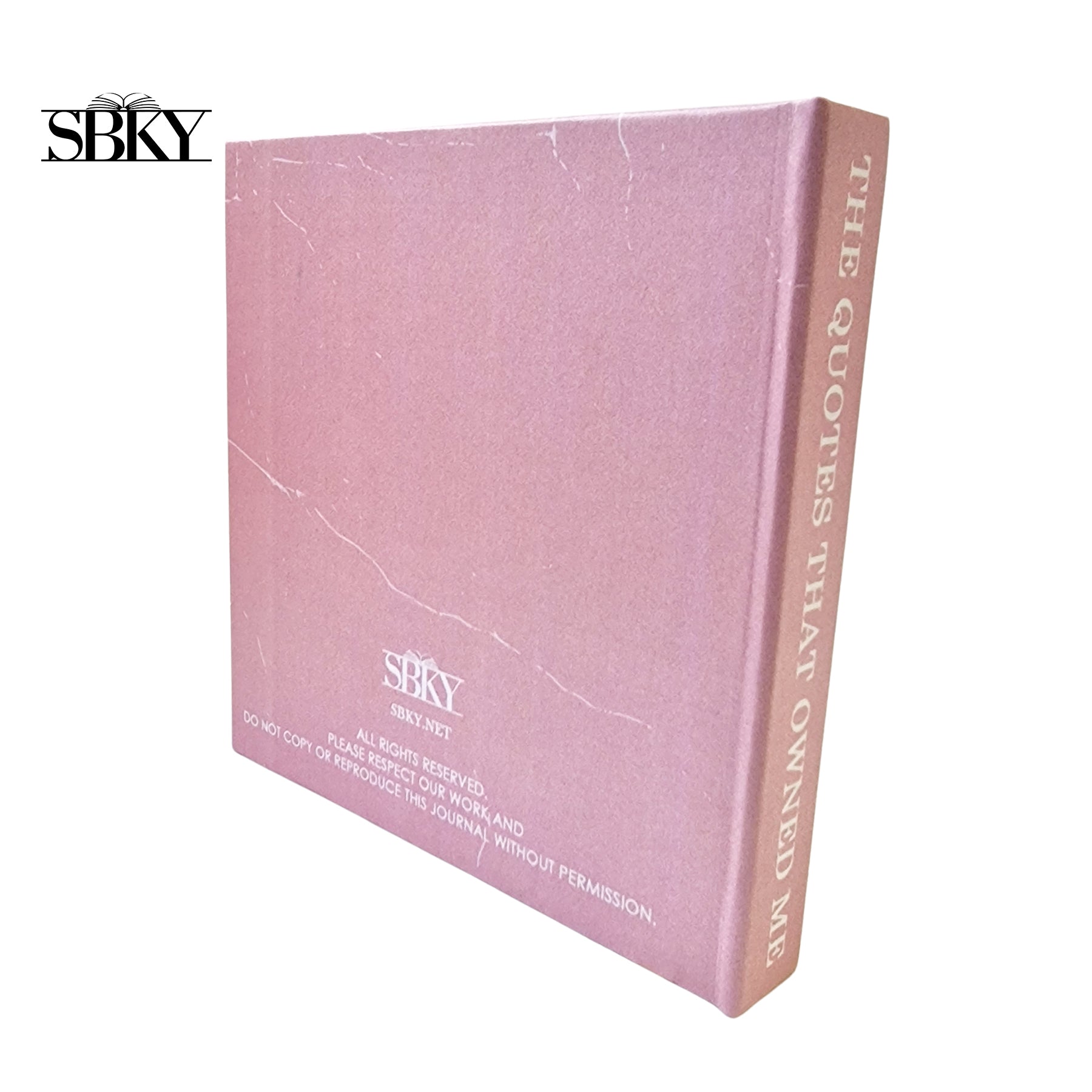 The Quotes That Owned Me - Handbound Reading Journal (Hardcover, 200 Pages)