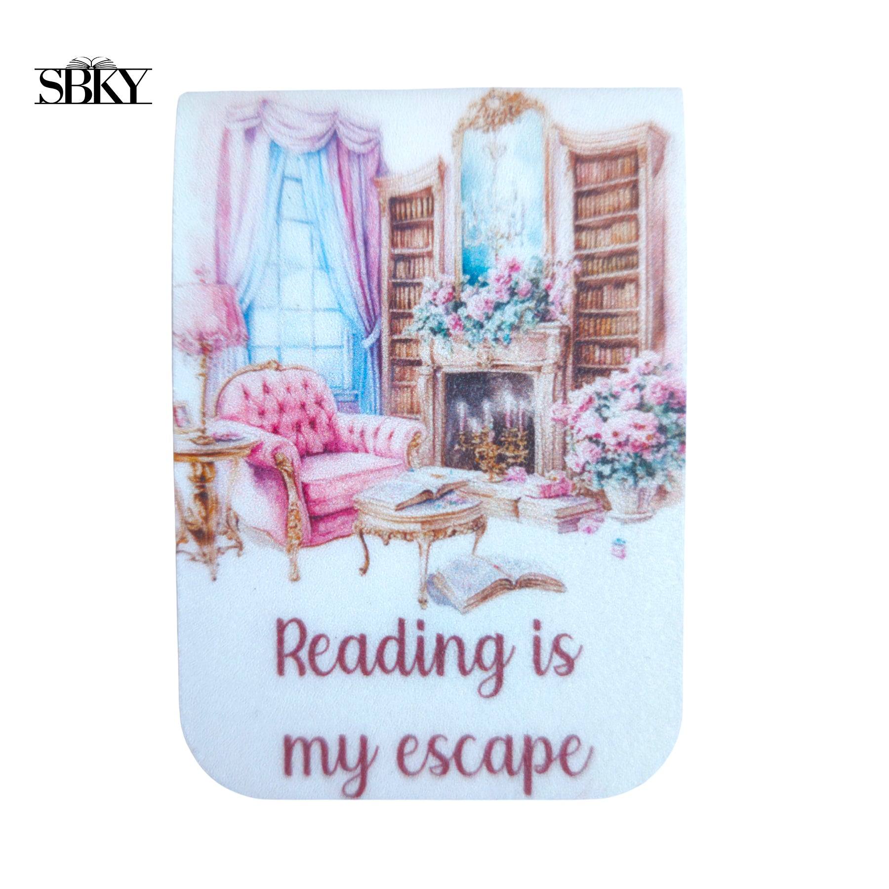 "Reading is my escape" Magnetic Bookmark
