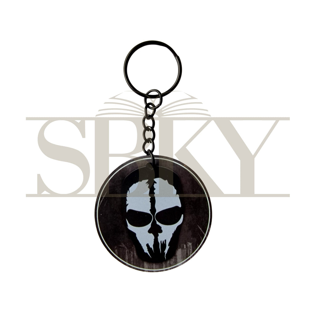 "Black Mask" Keychain