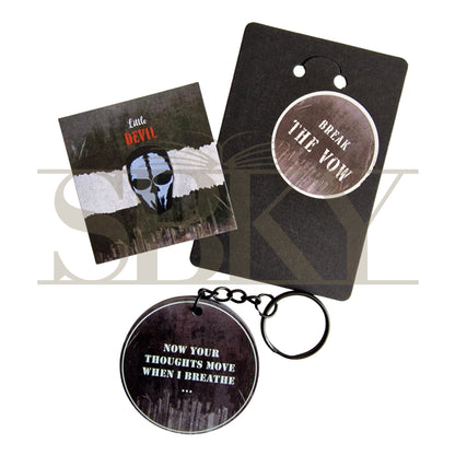 "Black Mask" Keychain