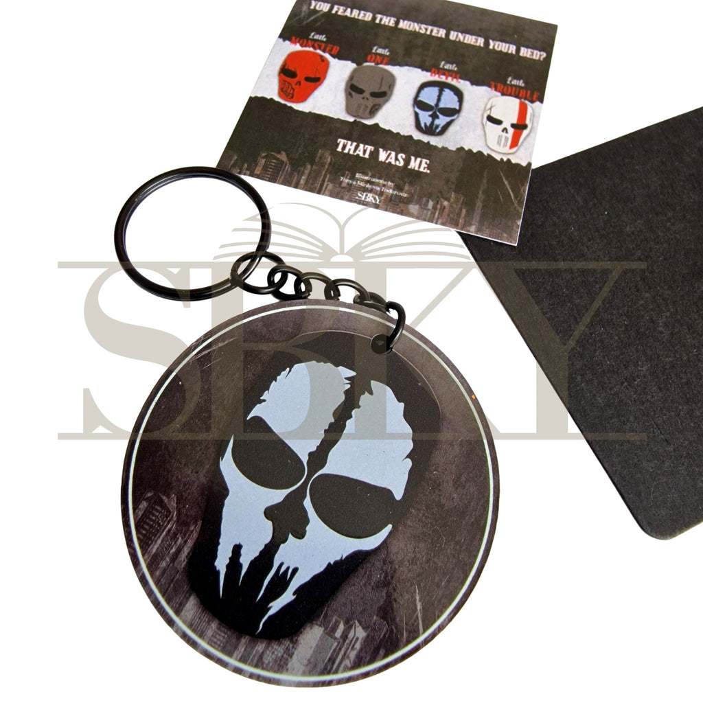 "Black Mask" Keychain