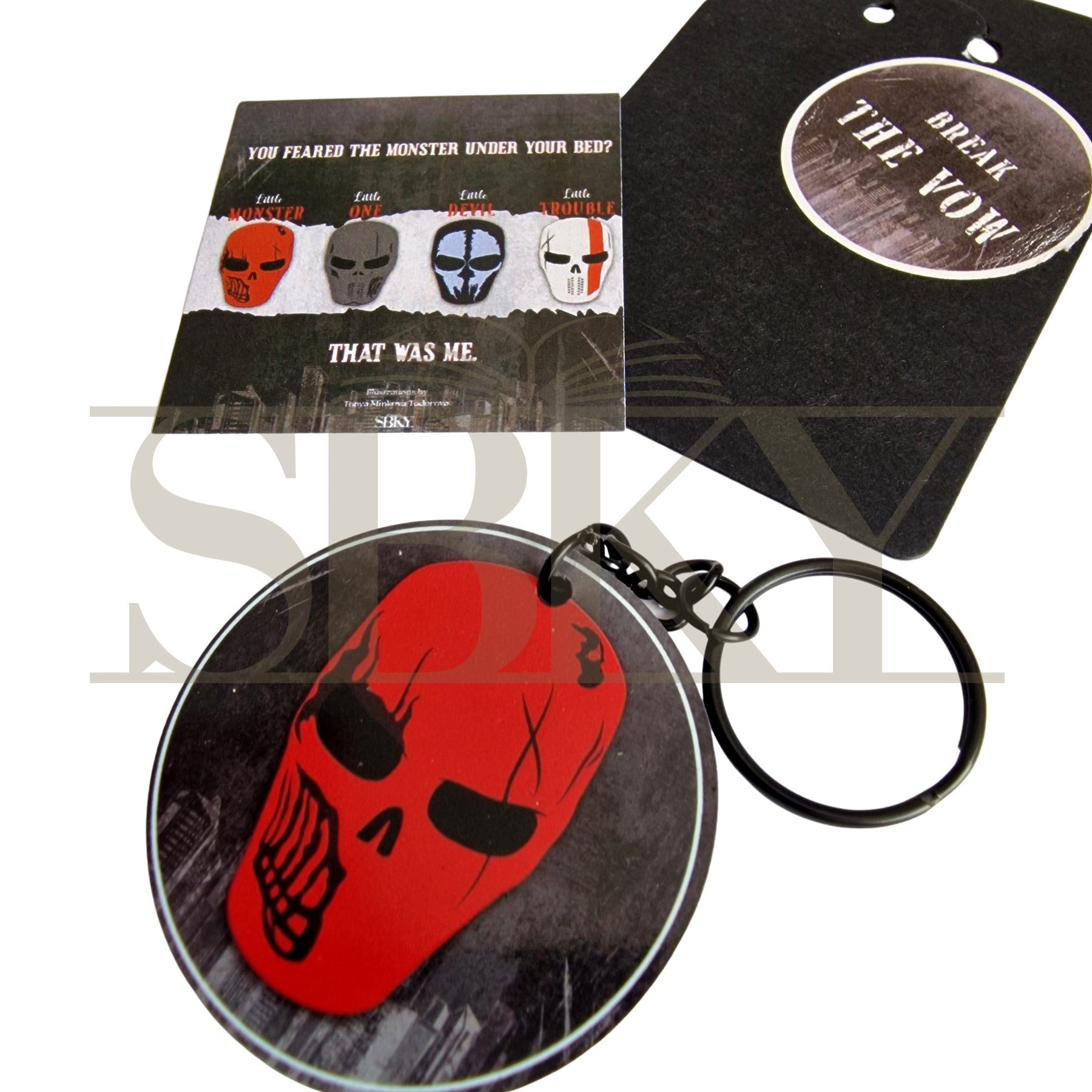 "Little Monster" Keychain