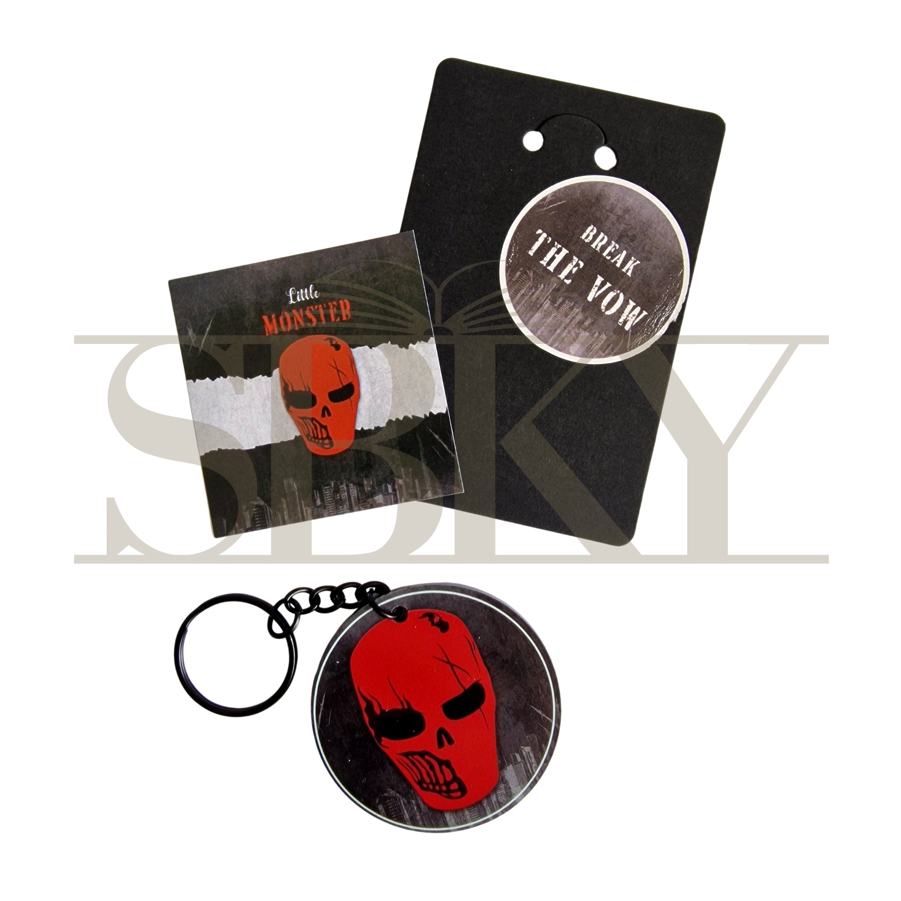 "Little Monster" Keychain