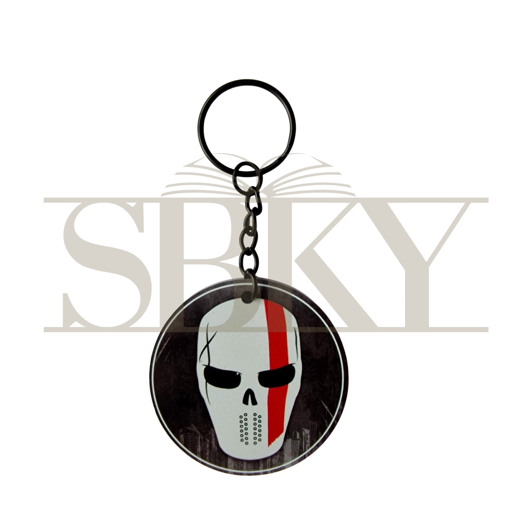 "White Mask" Keychain