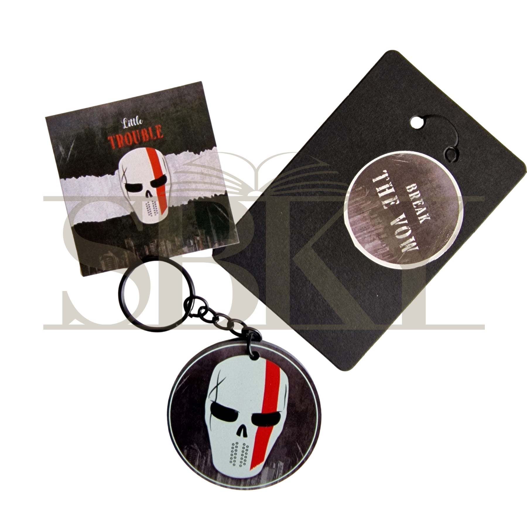 "White Mask" Keychain