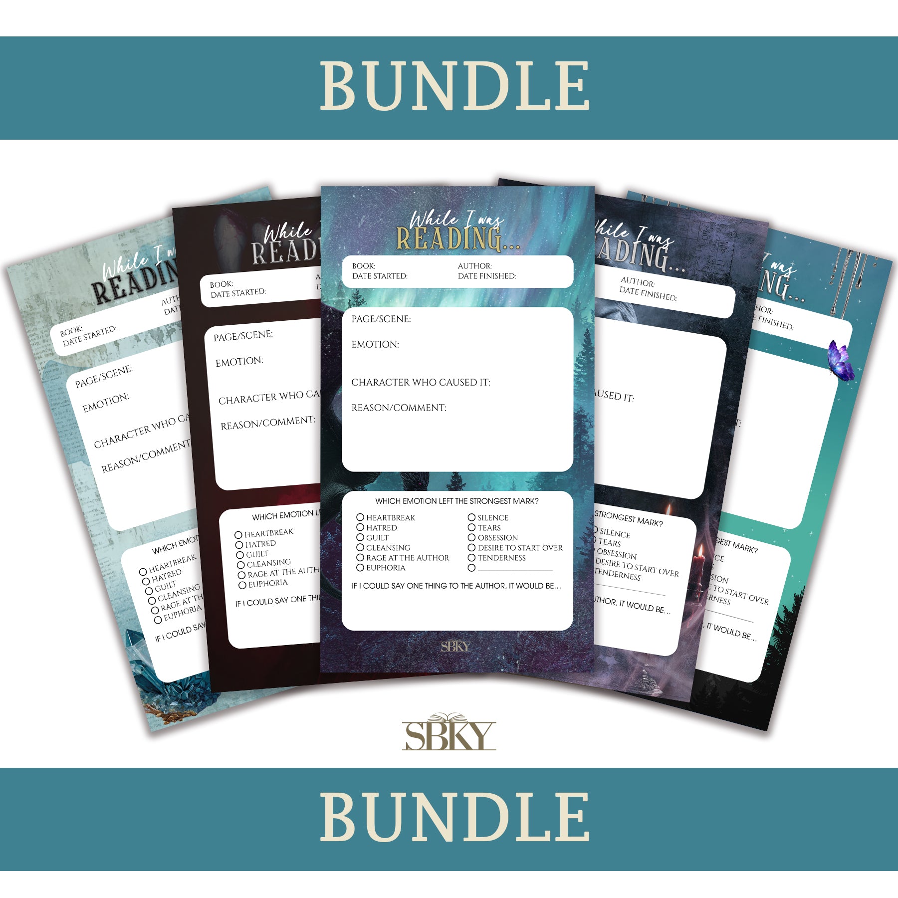 Ember Card Bundle – Fantasy Collection (Set of 5)