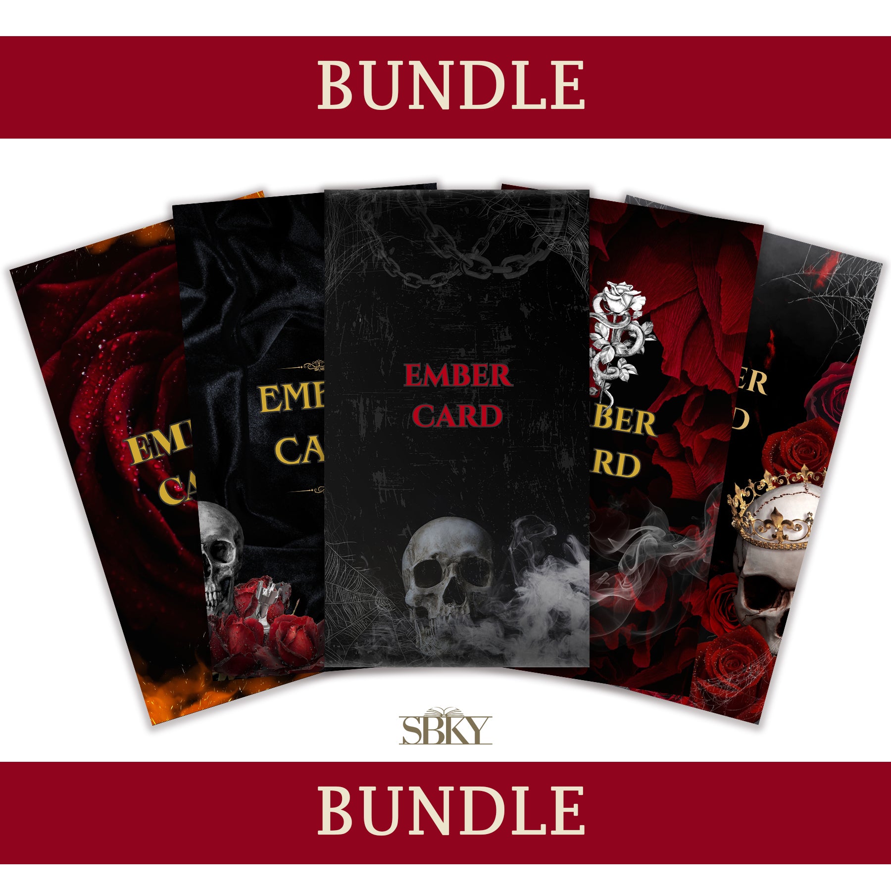 Ember Cards Bundle – Dark Romance Collection (Set of 5)