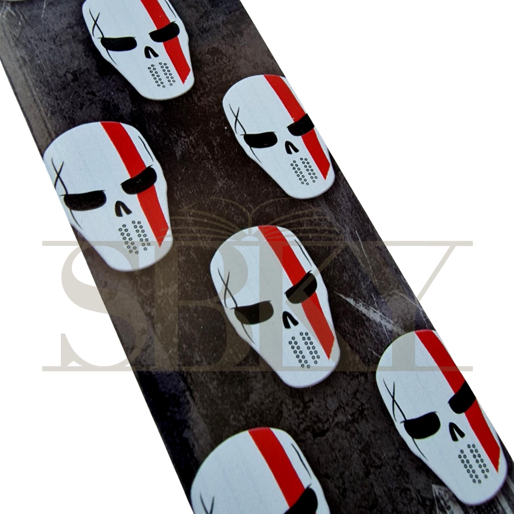 "White Mask" Acrylic Bookmark