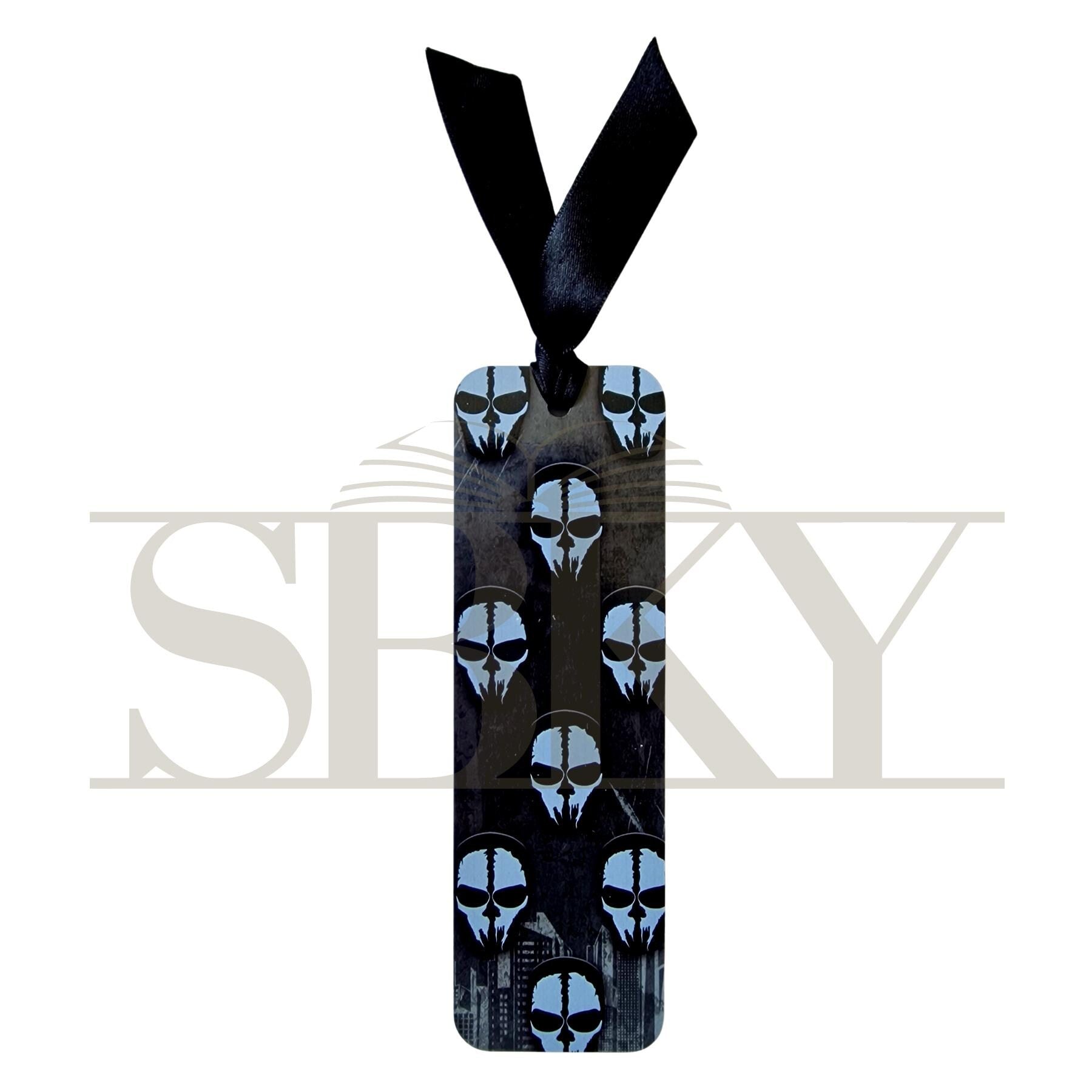 "Black Mask" Acrylic Bookmark
