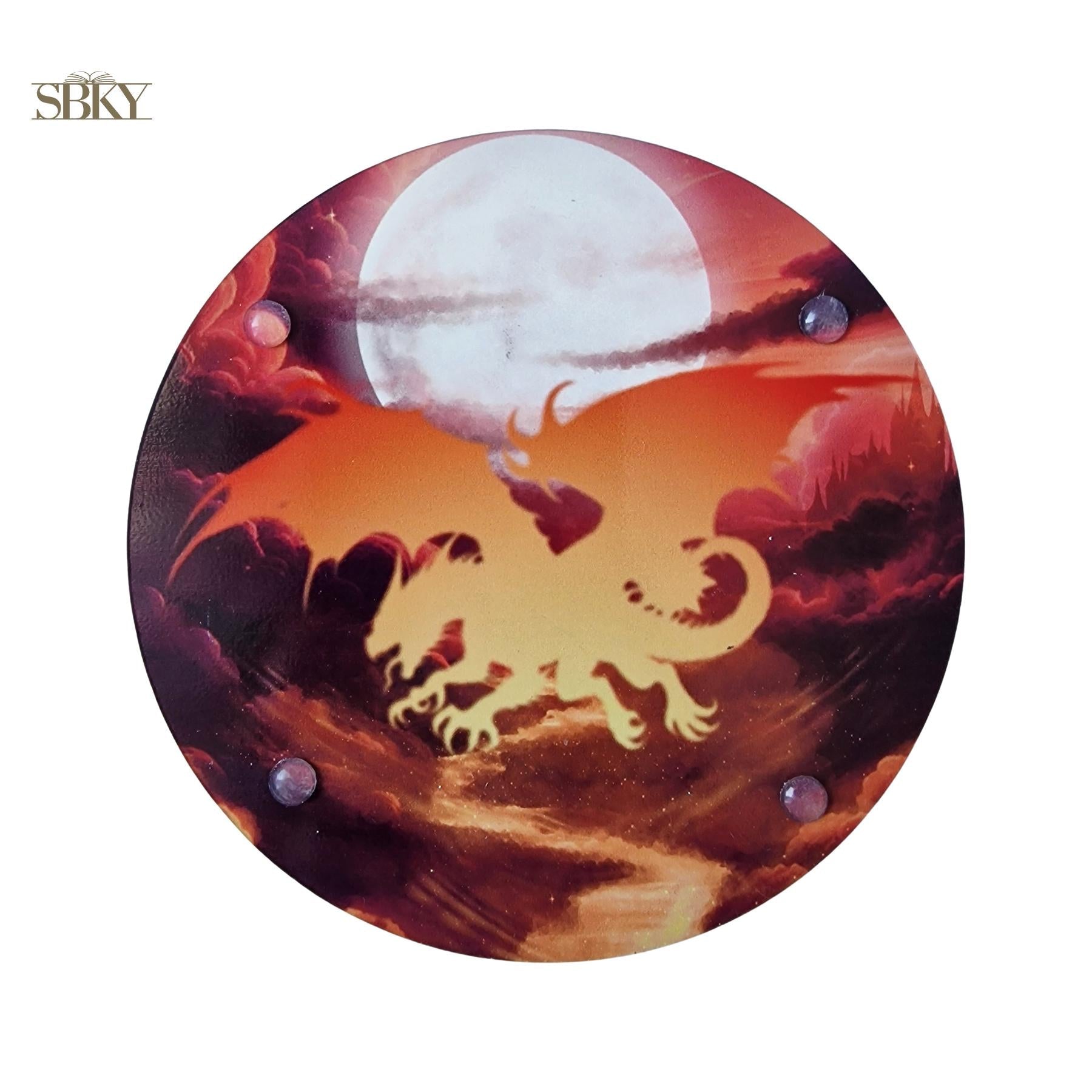 Stormwing Dragon Puzzle Coaster