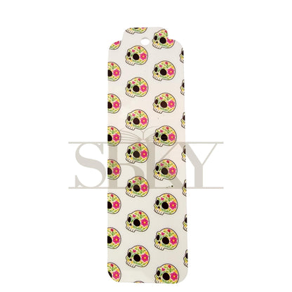 "Books, Music, and True Crime" Acrylic Bookmark