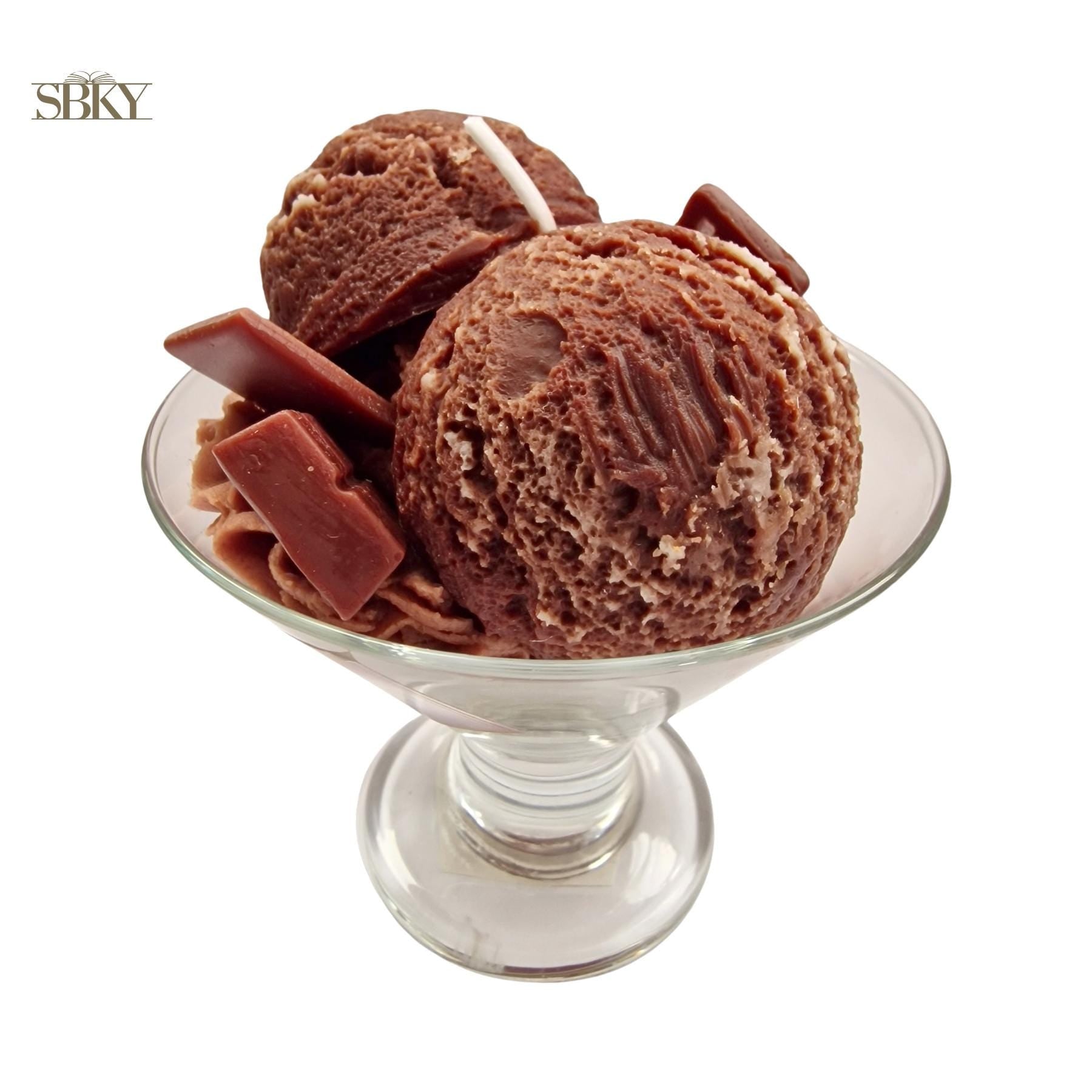 "Chocolate Dessert" Handmade Candle