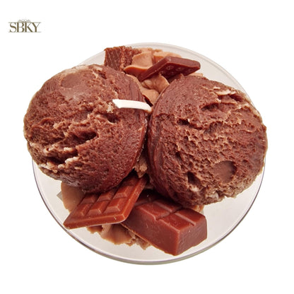 "Chocolate Dessert" Handmade Candle