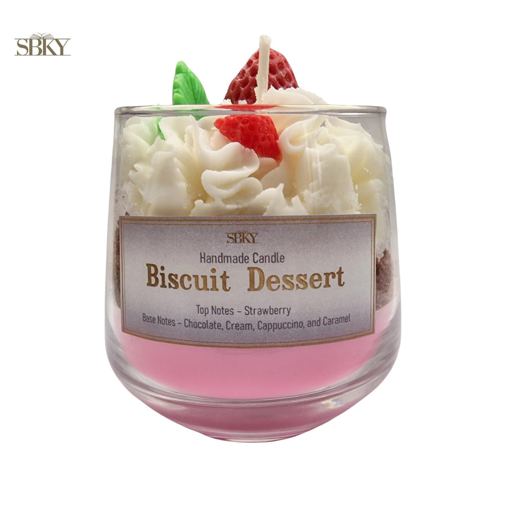 "Biscuit Dessert" Handmade Candle