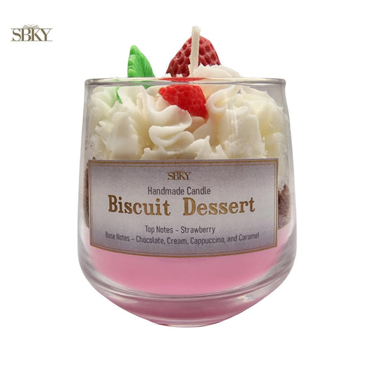 "Biscuit Dessert" Handmade Candle